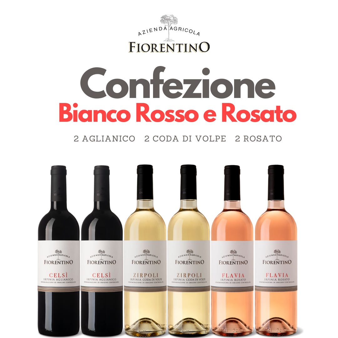 Confezione Bianco Rosso e Rosato